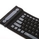 2.4G Wireless Keyboard 107 Keys Portable Folding Soft Silicone Dustproof Keyboard for Desktop Computer Laptop Plug and Play 2.4G Wireless Keyboard 107 Keys Portable Folding Soft Silicone Dustproof Keyboard for Desktop Computer Laptop Plug and Play