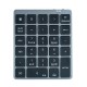 28 Keys Wireless Numeric Keyboard Financial Accounting Office Keyboard BT+USB Dual-mode Connection Built-in Lithium Battery 28 Keys Wireless Numeric Keyboard Financial Accounting Office Keyboard BT+USB Dual-mode Connection Built-in Lithium Battery