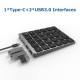 28 Keys Wireless Numeric Keyboard Financial Accounting Office Keyboard BT+USB Dual-mode Connection Built-in Lithium Battery 28 Keys Wireless Numeric Keyboard Financial Accounting Office Keyboard BT+USB Dual-mode Connection Built-in Lithium Battery