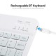 10-inch Wireless BT Keyboard Three-system Universal Colorful Rechargeable BT Keyboard Mobilephone Tablet Universal Keyboard Green 10-inch Wireless BT Keyboard Three-system Universal Colorful Rechargeable BT Keyboard Mobilephone Tablet Universal Keyboard Green
