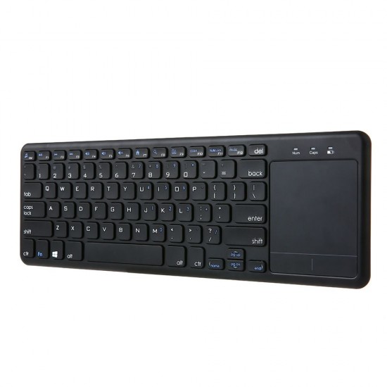 2.4G Wireless Touchpad Keyboard Multi-touch Ultra-slim with USB Receiver for Android Smart TV Computers Ladtops Desktops 2.4G Wireless Touchpad Keyboard Multi-touch Ultra-slim with USB Receiver for Android Smart TV Computers Ladtops Desktops