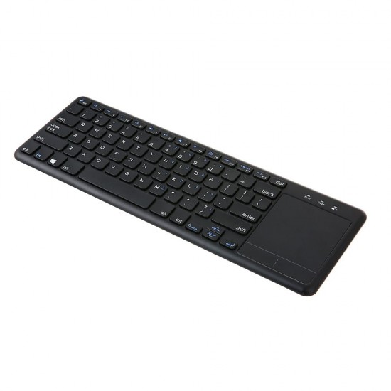 2.4G Wireless Touchpad Keyboard Multi-touch Ultra-slim with USB Receiver for Android Smart TV Computers Ladtops Desktops 2.4G Wireless Touchpad Keyboard Multi-touch Ultra-slim with USB Receiver for Android Smart TV Computers Ladtops Desktops