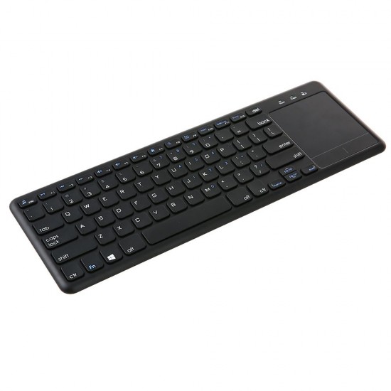 2.4G Wireless Touchpad Keyboard Multi-touch Ultra-slim with USB Receiver for Android Smart TV Computers Ladtops Desktops 2.4G Wireless Touchpad Keyboard Multi-touch Ultra-slim with USB Receiver for Android Smart TV Computers Ladtops Desktops