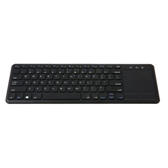 2.4G Wireless Touchpad Keyboard Multi-touch Ultra-slim with USB Receiver for Android Smart TV Computers Ladtops Desktops 2.4G Wireless Touchpad Keyboard Multi-touch Ultra-slim with USB Receiver for Android Smart TV Computers Ladtops Desktops