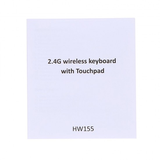 2.4G Wireless Touchpad Keyboard Multi-touch Ultra-slim with USB Receiver for Android Smart TV Computers Ladtops Desktops 2.4G Wireless Touchpad Keyboard Multi-touch Ultra-slim with USB Receiver for Android Smart TV Computers Ladtops Desktops
