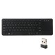 2.4G Wireless Touchpad Keyboard Multi-touch Ultra-slim with USB Receiver for Android Smart TV Computers Ladtops Desktops 2.4G Wireless Touchpad Keyboard Multi-touch Ultra-slim with USB Receiver for Android Smart TV Computers Ladtops Desktops