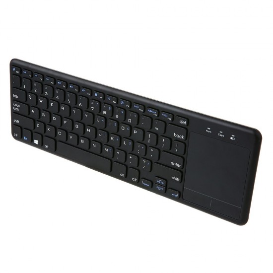 2.4G Wireless Touchpad Keyboard Multi-touch Ultra-slim with USB Receiver for Android Smart TV Computers Ladtops Desktops 2.4G Wireless Touchpad Keyboard Multi-touch Ultra-slim with USB Receiver for Android Smart TV Computers Ladtops Desktops