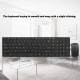 K-06 2.4G Wireless Keyboard and Mouse Combo Computer Keyboard with Mouse Plug and Play for Laptop Black K-06 2.4G Wireless Keyboard and Mouse Combo Computer Keyboard with Mouse Plug and Play for Laptop Black