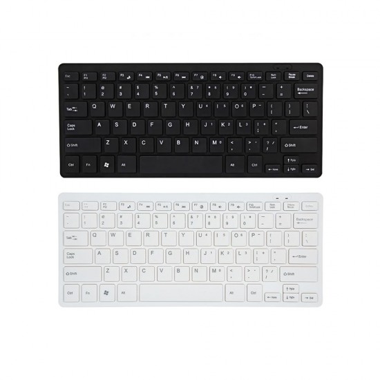 USB Mini Keyboard with Chocolate Buttons Stylish and Portable Keyboard for Desktop, Laptop Use at Home and Office (White) USB Mini Keyboard with Chocolate Buttons Stylish and Portable Keyboard for Desktop, Laptop Use at Home and Office (White)