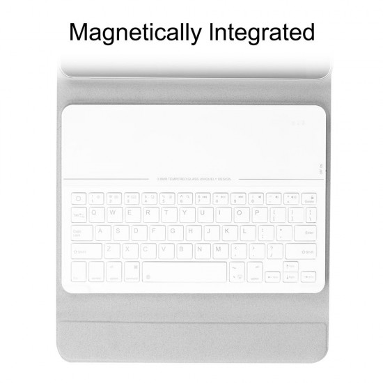 SK1102 Keyboard Case Cover Wireless BT Keyboard Tablet Protective Cover PU Leather Cover Replacement for iPad Pro 11 Pink+White SK1102 Keyboard Case Cover Wireless BT Keyboard Tablet Protective Cover PU Leather Cover Replacement for iPad Pro 11 Pink+White