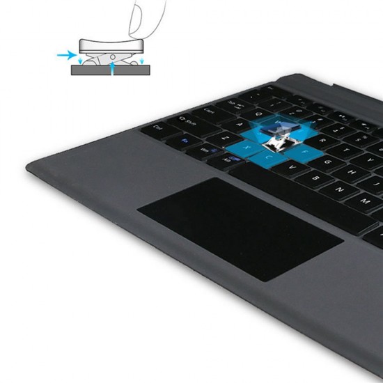 BT Wireless Keyboard 12.2 Inch Slim Thin Keyboard for Software Surface Pro3/4/5/6(2017) BT Wireless Keyboard 12.2 Inch Slim Thin Keyboard for Software Surface Pro3/4/5/6(2017)