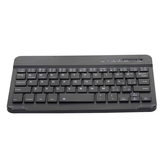 7-inch Wireless BT 3.0 Keyboard Mini Ultra-slim BT Keyboard for Tablet Smartphone Support iOS Windows Android Systems Black 7-inch Wireless BT 3.0 Keyboard Mini Ultra-slim BT Keyboard for Tablet Smartphone Support iOS Windows Android Systems Black