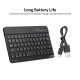 7-inch Wireless BT 3.0 Keyboard Mini Ultra-slim BT Keyboard for Tablet Smartphone Support iOS Windows Android Systems Black 7-inch Wireless BT 3.0 Keyboard Mini Ultra-slim BT Keyboard for Tablet Smartphone Support iOS Windows Android Systems Black