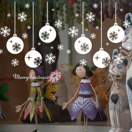 Creative Christmas Series PVC Home Wall Showcase Window Decoration Removable Sticker Creative Christmas Series PVC Home Wall Showcase Window Decoration Removable Sticker