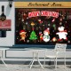 Creative Christmas Series PVC Home Wall Showcase Window Decoration Removable Sticker Creative Christmas Series PVC Home Wall Showcase Window Decoration Removable Sticker