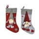 Christmas Stocking 17'' Xmas Character 3D Plush with Faux Fur Cuff Christmas Decorations and Party Accessory Christmas Stocking 17'' Xmas Character 3D Plush with Faux Fur Cuff Christmas Decorations and Party Accessory