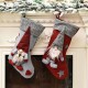 Christmas Stocking 17'' Xmas Character 3D Plush with Faux Fur Cuff Christmas Decorations and Party Accessory Christmas Stocking 17'' Xmas Character 3D Plush with Faux Fur Cuff Christmas Decorations and Party Accessory