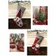 Christmas Stocking 17'' Xmas Character 3D Plush with Faux Fur Cuff Christmas Decorations and Party Accessory Christmas Stocking 17'' Xmas Character 3D Plush with Faux Fur Cuff Christmas Decorations and Party Accessory