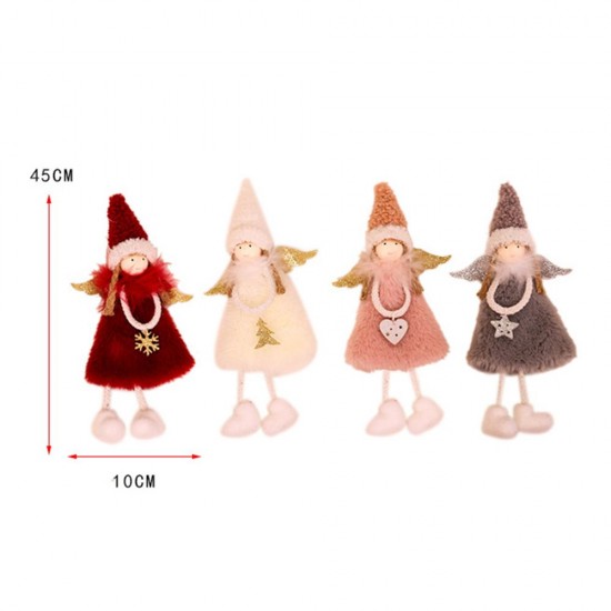 Christmas Decoration Angel Doll Pendant Tree Hanging Ornaments Christmas Crafts Elves Decorations Christmas Decoration Angel Doll Pendant Tree Hanging Ornaments Christmas Crafts Elves Decorations
