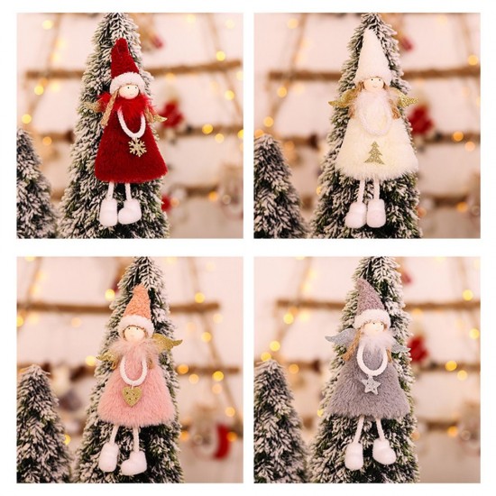 Christmas Decoration Angel Doll Pendant Tree Hanging Ornaments Christmas Crafts Elves Decorations Christmas Decoration Angel Doll Pendant Tree Hanging Ornaments Christmas Crafts Elves Decorations