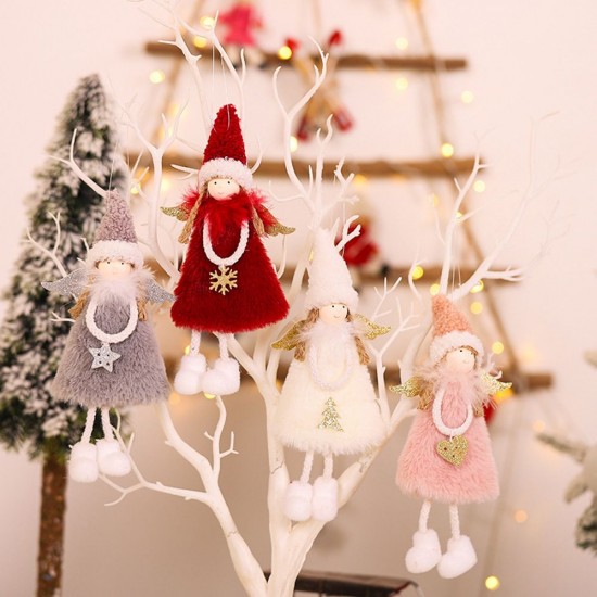 Christmas Decoration Angel Doll Pendant Tree Hanging Ornaments Christmas Crafts Elves Decorations Christmas Decoration Angel Doll Pendant Tree Hanging Ornaments Christmas Crafts Elves Decorations