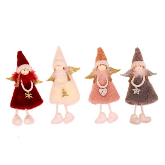 Christmas Decoration Angel Doll Pendant Tree Hanging Ornaments Christmas Crafts Elves Decorations Christmas Decoration Angel Doll Pendant Tree Hanging Ornaments Christmas Crafts Elves Decorations