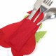 Mini Christmas Cutlery Tableware Holders Mini Santa Silverware Holders Candy Covers Home Table Decor Gift Thanksgiving Day Holiday Festivals Dinner Decor Mini Christmas Cutlery Tableware Holders Mini Santa Silverware Holders Candy Covers Home Table Decor Gift Thanksgiving Day Holiday Festivals Dinner Decor