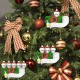 Christmas Decoration Gift Personalized Hanging Pendants Party Santa Claus Family Hanging Ornament Xmas Tree Hanging Pendant Christmas Decoration Gift Personalized Hanging Pendants Party Santa Claus Family Hanging Ornament Xmas Tree Hanging Pendant
