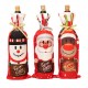 Christmas Wine Bottle Covers/Bags Holiday Wine Bottle Covers Santa Clause,Snowman & Reindeer Drawstring Bags Christmas Decor Gift(Santa) Christmas Wine Bottle Covers/Bags Holiday Wine Bottle Covers Santa Clause,Snowman & Reindeer Drawstring Bags Christmas Decor Gift(Santa)