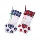 Christmas Stockings Gift Bag Decor for New Year Plaid Christmas Gift Bags Pet Paw Stocking Socks Xmas Tree Hanging Pendant Christmas Stockings Gift Bag Decor for New Year Plaid Christmas Gift Bags Pet Paw Stocking Socks Xmas Tree Hanging Pendant