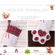 Christmas Stockings Gift Bag Decor for New Year Plaid Christmas Gift Bags Pet Paw Stocking Socks Xmas Tree Hanging Pendant Christmas Stockings Gift Bag Decor for New Year Plaid Christmas Gift Bags Pet Paw Stocking Socks Xmas Tree Hanging Pendant