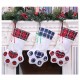 Christmas Stockings Gift Bag Decor for New Year Plaid Christmas Gift Bags Pet Paw Stocking Socks Xmas Tree Hanging Pendant Christmas Stockings Gift Bag Decor for New Year Plaid Christmas Gift Bags Pet Paw Stocking Socks Xmas Tree Hanging Pendant