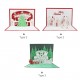 3D Pop Up Christmas Cards Greeting Holiday Cards with Envelope Xmas Decoration Ornament Xmas New Year Holiday Festivals Gift 3D Pop Up Christmas Cards Greeting Holiday Cards with Envelope Xmas Decoration Ornament Xmas New Year Holiday Festivals Gift