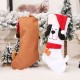 Christmas Decoration Supplies Creative Cute Cartoon Puppy Christmas Stockings Khaki Dog Christmas Puppy Socks Christmas Decoration Supplies Creative Cute Cartoon Puppy Christmas Stockings Khaki Dog Christmas Puppy Socks