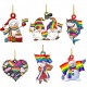 6Pcs Christmas Pendants Christmas Tree Rearview Mirror Hanging Pendant Christmas Decoration 6Pcs Christmas Pendants Christmas Tree Rearview Mirror Hanging Pendant Christmas Decoration