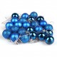 24PCS Christmas Balls Set 3cm Christmas Pendant Decorative Balls Christmas Tree Shatterproof Ornaments Ball for Christmas Trees Wedding Party Home Decoration 24PCS Christmas Balls Set 3cm Christmas Pendant Decorative Balls Christmas Tree Shatterproof Ornaments Ball for Christmas Trees Wedding Party Home Decoration