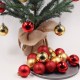 24PCS Christmas Balls Set 3cm Christmas Pendant Decorative Balls Christmas Tree Shatterproof Ornaments Ball for Christmas Trees Wedding Party Home Decoration 24PCS Christmas Balls Set 3cm Christmas Pendant Decorative Balls Christmas Tree Shatterproof Ornaments Ball for Christmas Trees Wedding Party Home Decoration