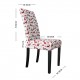 Christmas Decorative Dining Chair Cover ,Stretch Chair Slipcovers Seat Protector Washable Polyester All Wrapped Chair Cover for Dining Room,Christmas Decoration,Holiday Party Christmas Decorative Dining Chair Cover ,Stretch Chair Slipcovers Seat Protector Washable Polyester All Wrapped Chair Cover for Dining Room,Christmas Decoration,Holiday Party