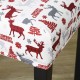 Christmas Decorative Dining Chair Cover ,Stretch Chair Slipcovers Seat Protector Washable Polyester All Wrapped Chair Cover for Dining Room,Christmas Decoration,Holiday Party Christmas Decorative Dining Chair Cover ,Stretch Chair Slipcovers Seat Protector Washable Polyester All Wrapped Chair Cover for Dining Room,Christmas Decoration,Holiday Party