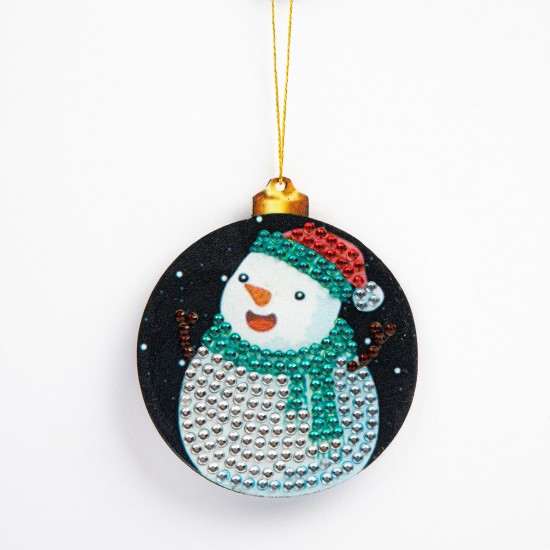 7Pcs DIY Diamond Painting Christmas Snowman Pendant Drill Diamond Embroidery Kit DIY Christmas Hanging Decoration 7Pcs DIY Diamond Painting Christmas Snowman Pendant Drill Diamond Embroidery Kit DIY Christmas Hanging Decoration