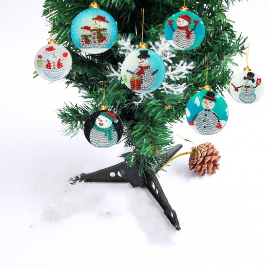 7Pcs DIY Diamond Painting Christmas Snowman Pendant Drill Diamond Embroidery Kit DIY Christmas Hanging Decoration 7Pcs DIY Diamond Painting Christmas Snowman Pendant Drill Diamond Embroidery Kit DIY Christmas Hanging Decoration