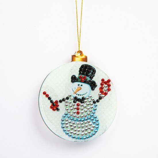 7Pcs DIY Diamond Painting Christmas Snowman Pendant Drill Diamond Embroidery Kit DIY Christmas Hanging Decoration 7Pcs DIY Diamond Painting Christmas Snowman Pendant Drill Diamond Embroidery Kit DIY Christmas Hanging Decoration