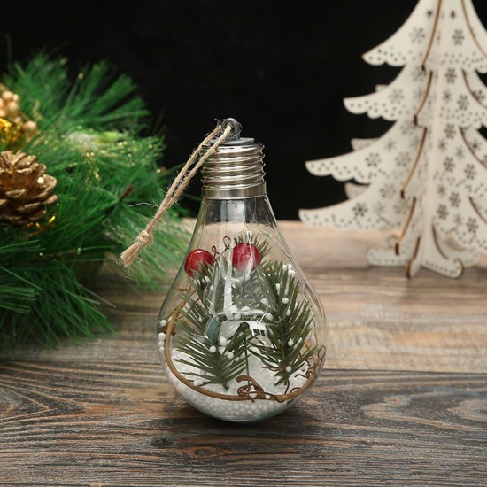 Christmas Tree Hanging Bulb Globe with Hanging Rope Christmas DIY LED Light Bulb Christmas Tree Hanging Pendant Decoration for Christmas Winter Home Holiday Party Gift Christmas Tree Hanging Bulb Globe with Hanging Rope Christmas DIY LED Light Bulb Christmas Tree Hanging Pendant Decoration for Christmas Winter Home Holiday Party Gift