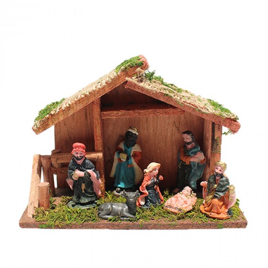 Nativity Figurines Wooden Nativity Scene with Christmas Figures Wooden Nativity Stable includes Mary Joseph Wise Men Nativity Figurines Wooden Nativity Scene with Christmas Figures Wooden Nativity Stable includes Mary Joseph Wise Men