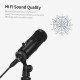 Professional Studio Microphone USB Metal Condenser Recording Microphone with Cardioid Studio Recording Mic for PC Laptop Black Professional Studio Microphone USB Metal Condenser Recording Microphone with Cardioid Studio Recording Mic for PC Laptop Black