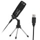 Professional Studio Microphone USB Metal Condenser Recording Microphone with Cardioid Studio Recording Mic for PC Laptop Black Professional Studio Microphone USB Metal Condenser Recording Microphone with Cardioid Studio Recording Mic for PC Laptop Black