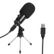 Professional Studio Microphone USB Metal Condenser Recording Microphone with Cardioid Studio Recording Mic for PC Laptop Black Professional Studio Microphone USB Metal Condenser Recording Microphone with Cardioid Studio Recording Mic for PC Laptop Black