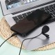 Type-C Lavalier Microphone Omni-Directional Condenser Microphone Superb Sound for Audio and Video Recording Black Type-C Lavalier Microphone Omni-Directional Condenser Microphone Superb Sound for Audio and Video Recording Black