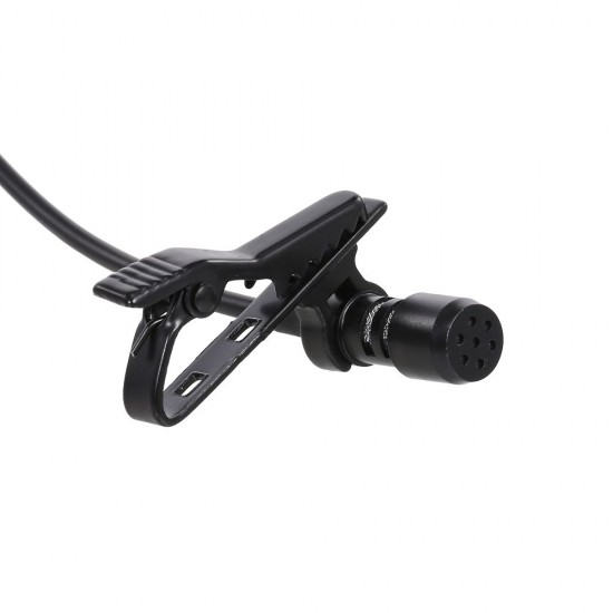 Type-C Lavalier Microphone Omni-Directional Condenser Microphone Superb Sound for Audio and Video Recording Black Type-C Lavalier Microphone Omni-Directional Condenser Microphone Superb Sound for Audio and Video Recording Black