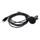 Type-C Lavalier Microphone Omni-Directional Condenser Microphone Superb Sound for Audio and Video Recording Black Type-C Lavalier Microphone Omni-Directional Condenser Microphone Superb Sound for Audio and Video Recording Black